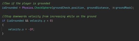 Grounded check code